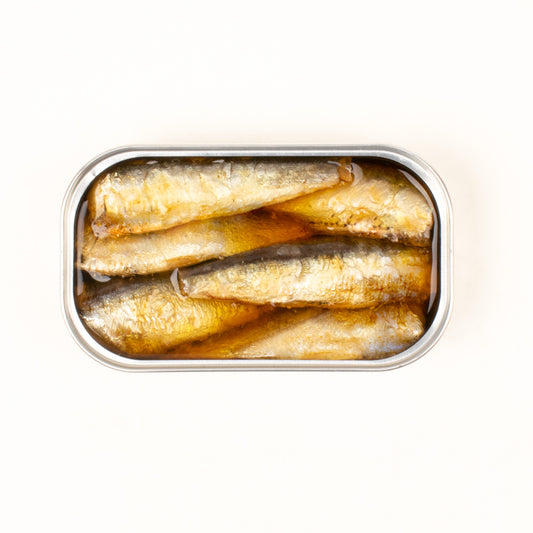 Small Sardines in Organic Olive Oil