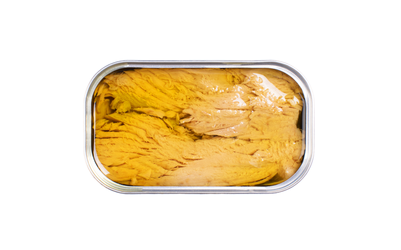 Thunfischfilets in Olivenöl