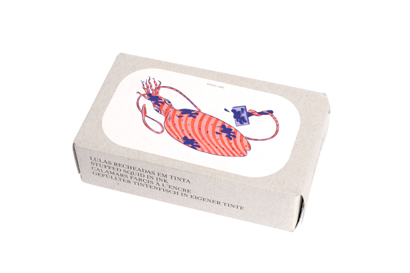 Lulas Recheadas em Tinta