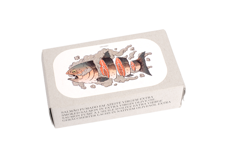 Salmão Fumado em Azeite