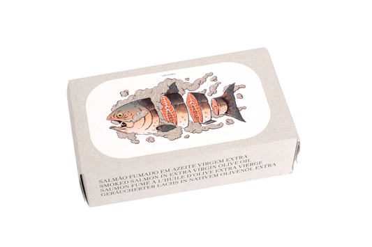 Salmão Fumado em Azeite