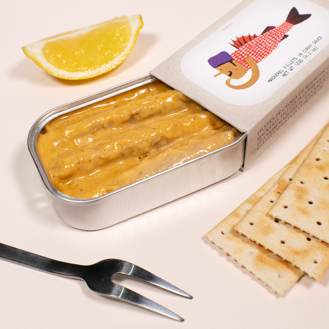 Filete de Cavala em Molho de Caril