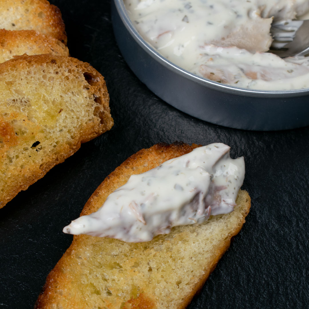 Forellenfilet in Aglio e Olio Soße