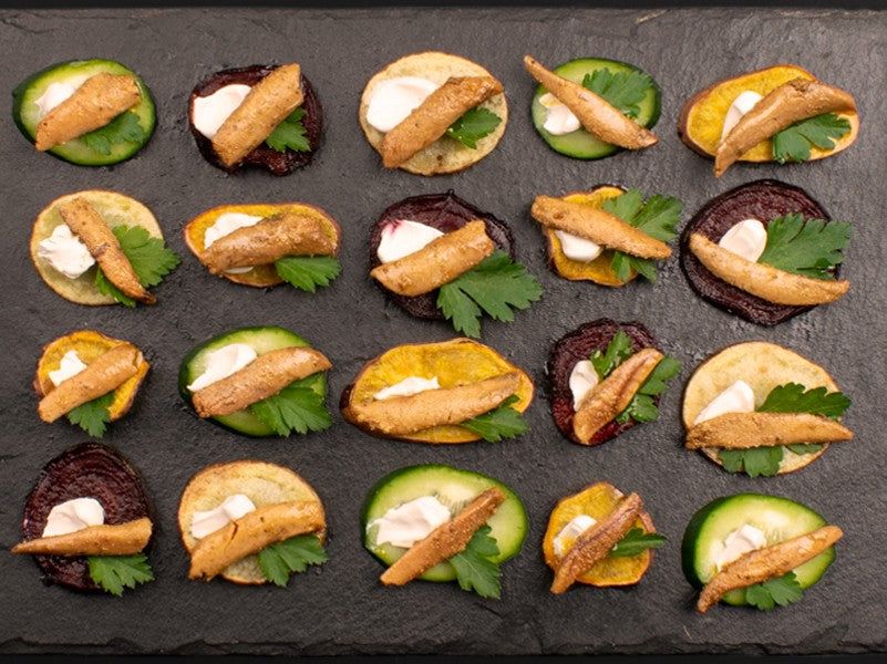 Sardinenrogen in Scharfem Olivenöl