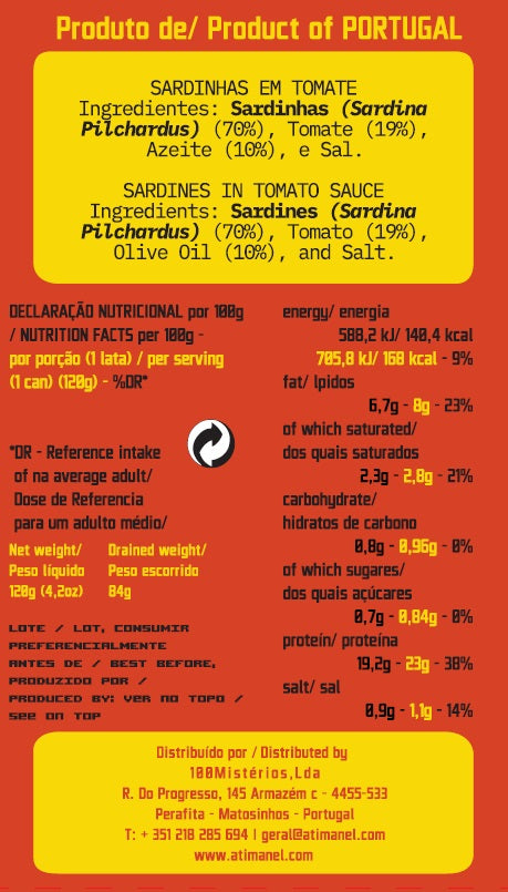 Sardinen in Tomatensoße
