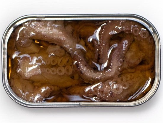 Oktopus in Knoblauchsoße