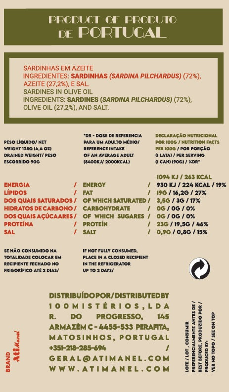 Sardine in Olive Oil