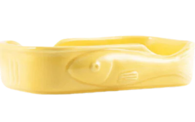 Yellow Ceramic Sardine 