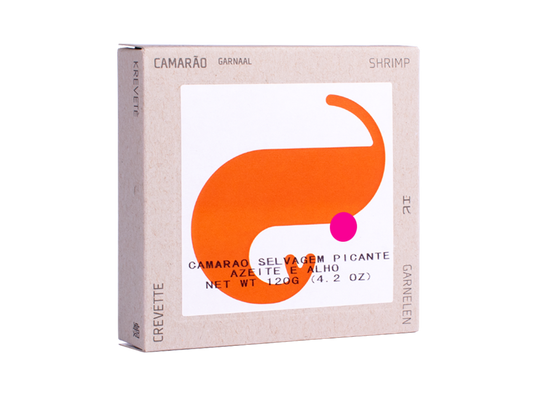 Spicy Wild Shrimp with Garlic in Olive Oil