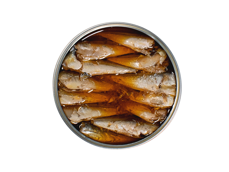 Holzmakrelen in Vierge-Soße