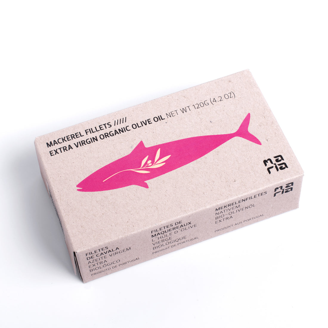 Filetes de Cavala em Azeite Biológico