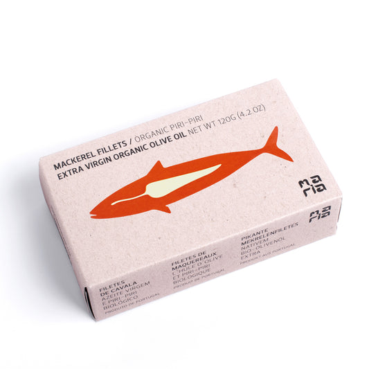 Mackerel Fillets in Organic Piri-piri and Olive Oil
