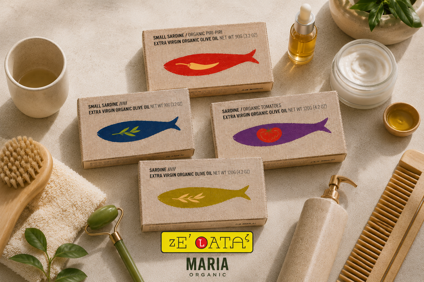 Caixa Sardinha Total Maria Organic