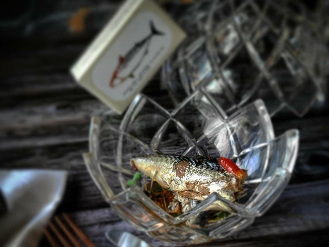 Spiced Small Mackerel in Olive Oil