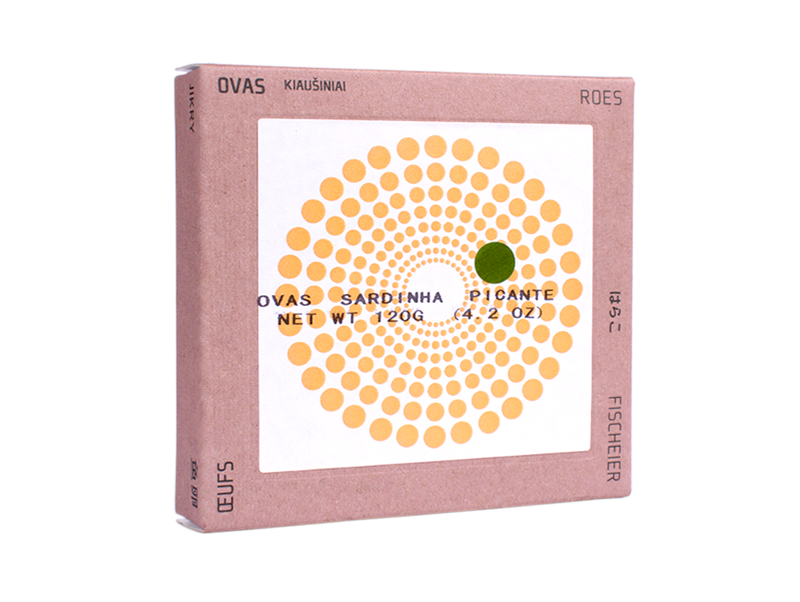 Sardinenrogen in Scharfem Olivenöl