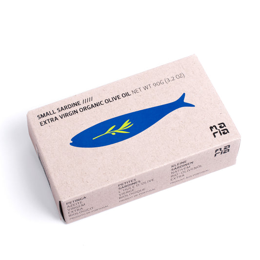 Small Sardines in Organic Olive Oil 