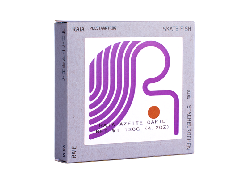 Rochen in Olivenöl und Curry