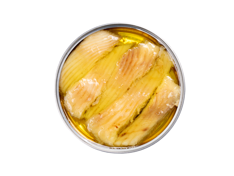 Rochen in Olivenöl und Curry