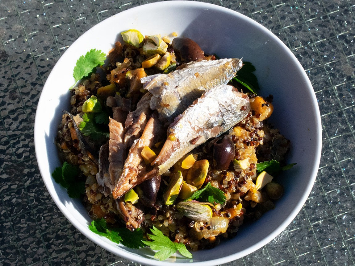 Petits Chinchards en Escabèche