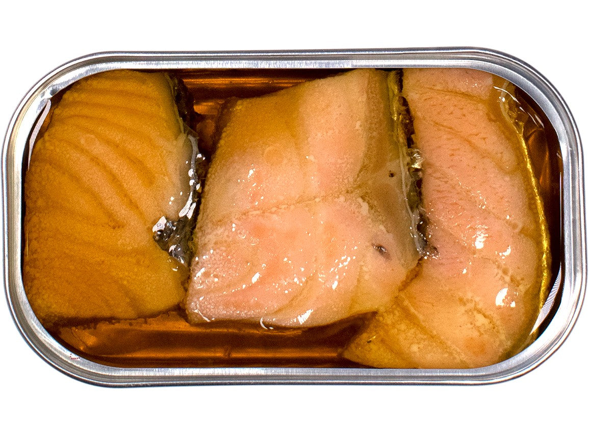 Salmão Fumado em Azeite