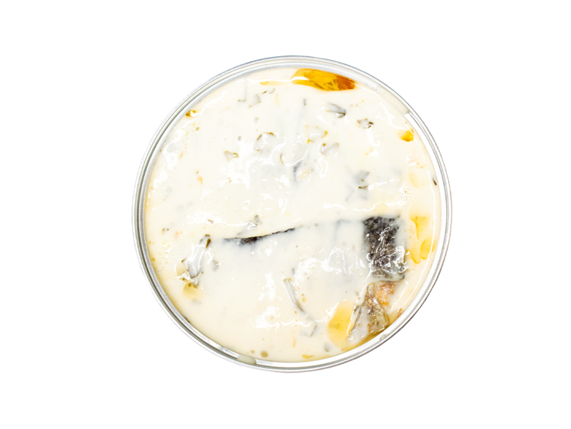 Forellenfilet in Aglio e Olio Soße