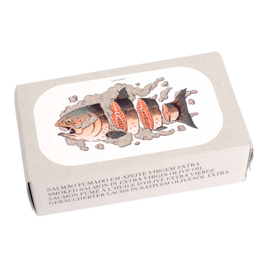 Salmão Fumado em Azeite