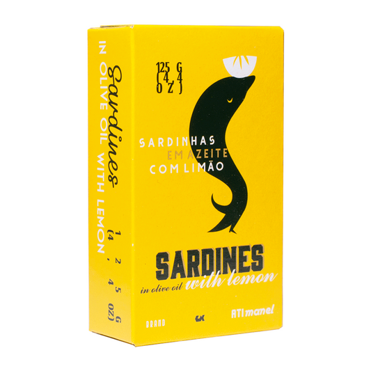 Sardines à l'Huile d'Olive et au Citron